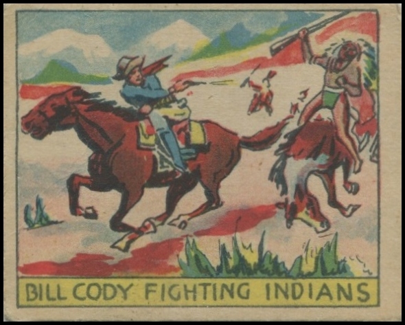 240 Bill Cody Fighting Indians